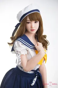 巻き髪姿のSino Doll 美少女人形