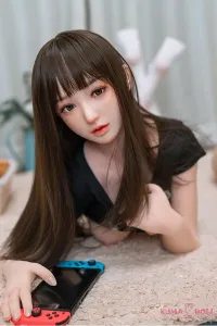156cm Cカップ長髪美女フルシリコンドール