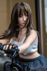 オートバイ女子アダルト人形