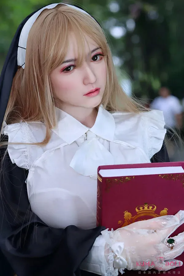 【RRS版】Top Sino Doll 159cm Gカップ T1 Miyouフルシリコン製 シスター服ラブドール
