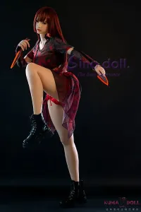 短い匕首スタイルのセクシーラブドール
