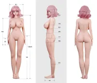 sinodol 戦闘機 Gカップ ラブドール 身体