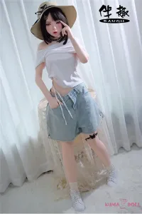 麦わら帽子で148cmボディのsexdoll BQDOLL 伴趣