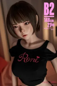 黒Tバック姿の148cm美少女ラブドール 瑶瑶 BQDOLL