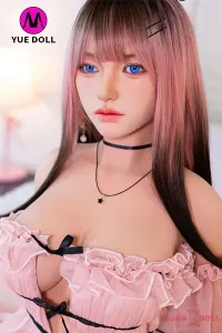 ピンク髪美少女シリコンラブドール y2