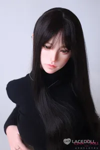 黒いタイトスカートの知的美女ラブドール晨露