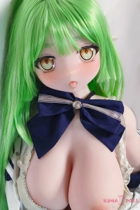 緑髪二次元ドール elsababe