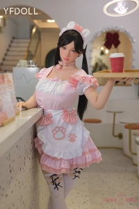 清楚系メイド姿のYFDOLL 千阳 高級ラブドール