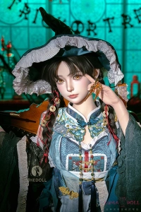 SHEDOLL 魔女コスプレ リアルドール 胸部ディテール Cカップ造形