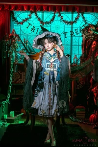 SHEDOLL 160cm Cカップ ハロウィン魔女コスプレドール 全身写真