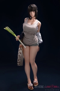 蛍火日記 160cm Gカップ 琉璃ヘッド 野菜ガール 全身正面