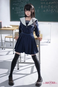 蛍火日記 153cm Aカップ 千島ヘッド JKコスプレ ダッチワイフ 全身正面
