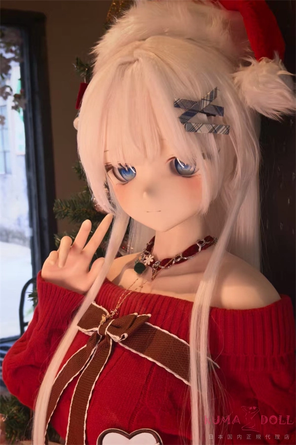 クリスマスニット姿の二次元系ラブドール