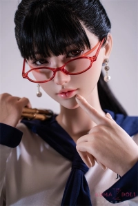 等身大 張銀熙 165cm Fカップ 知的メガネ セーラー服リアルドール