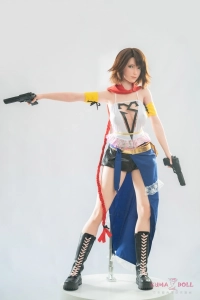 銃を持っている セックス ドールFFX-2ゲーム