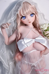 リアル ラブドール 148cm Lカップ 早川纱绫 アニメ调 浅青色瞳