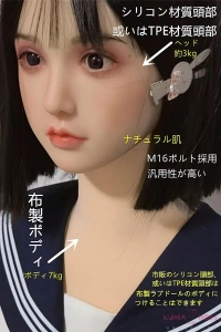軽量で設置しやすい アニメ系エロ人形