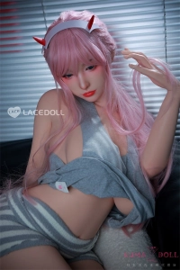 LACEDOLL 晚冰 163cm Hカップ エッチ人形 桃色髪 リアル