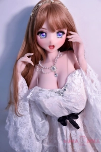 大きく輝くアニメ風の瞳  セックス ラブドール 青い目 RAD001