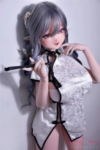 Elsa Babe 148cm Lカップ ラブドール 伊集院真姬ヘッド エルフ耳の妖艶な美少女