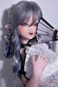 リアル ダッチワイフ 148cm Lカップ 伊集院真姬 銀髪 可憐 浓密 没入体験
