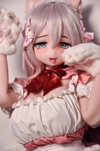 アニメ 顔 ラブドール 困り眉 舌付き 歌川美希 Elsa Babe