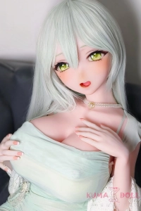 Elsa Babe ラブドール アニメ顔 グリーンヘア 爆乳 月見琥珀