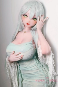 Elsa Babe 月見琥珀 163cm Lカップ爆乳 緑髪美人 リアルドール