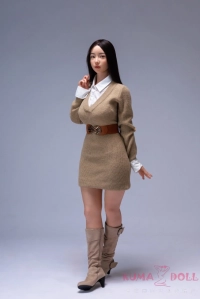 清楚で上品な雰囲気  156cm Eカップ 普 乳 ラブドール 夢婷
