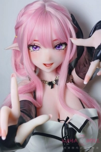 ピンク髪エルフ リアル ドール Elsa Babe 163cm Lカップ 爆乳