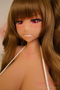 褐色 リアルドール 大きな乳輪 Satsuki アニメ顔