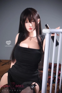美脚 セクシー 黒ドレス 長髪 美人 らぶどーる晚冰
