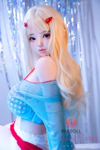 眩しい金髪美少女 东笙 巨尻 アダルトドール 155cm
