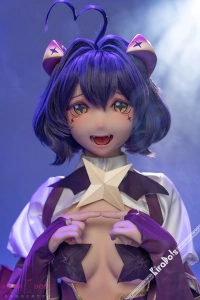 Umegawa Kurako ダッチワイフアニメ風フェイスクローズアップ