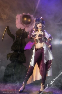 二次元キャラクター風美少女ダッチワイフ全身