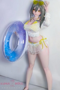 水田新奈  スイムキャップ 競泳水着美 少女 リアルドール
