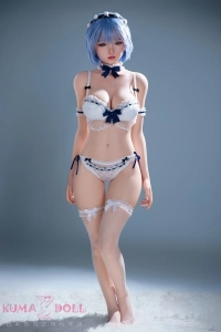 リアル皮膚付 フルシリコン製 清純派可愛い セックス ドール 源千織