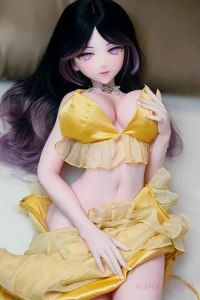黄色性感泳衣の長髪姉さん エッチ な 人形 elsababe 北野未奈
