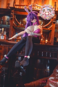 千鶴 手描きメイク バーで働くバニーガール ラブドール