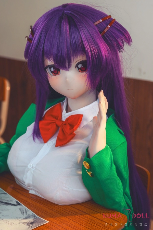 紫色の髪 ダッチワイフ 制服 千鹤 羊角社doll 155cm B08
