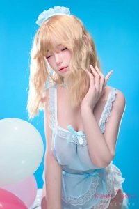 純真無垢な童心 眠り顔 ラブドール Fカップ 巨乳知夏 