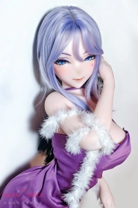 AHR024ヘッド 宮代千晴 紫ドレス美人 リアルドール