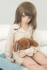 ぬいぐるみを優しく抱く萌え萌えアダルト ドール