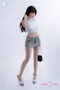 アジア女性の黄金等身 156cm リアル ドール 怜儿