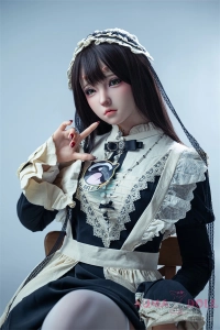 WTDOLL 165cm Eカップ S1 丸奈奈ヘッド（角付き）  メイド服の美少女系アダルト ドール