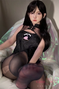 WTDOLL 160cm Cカップ S3 米可ヘッド  丸眼鏡を合わせた知的なアダルト ドール フルシリコン製 ROS機能付き