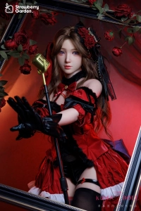 ゴシックレッド衣装 コスプレ美少女リアルドール 萌茵