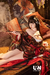 Uneedoll 158cm Eカップ 星野ヘッド(メイク②) 花魁風アダルト ドール 宣材画像はカスタマイズ眼球