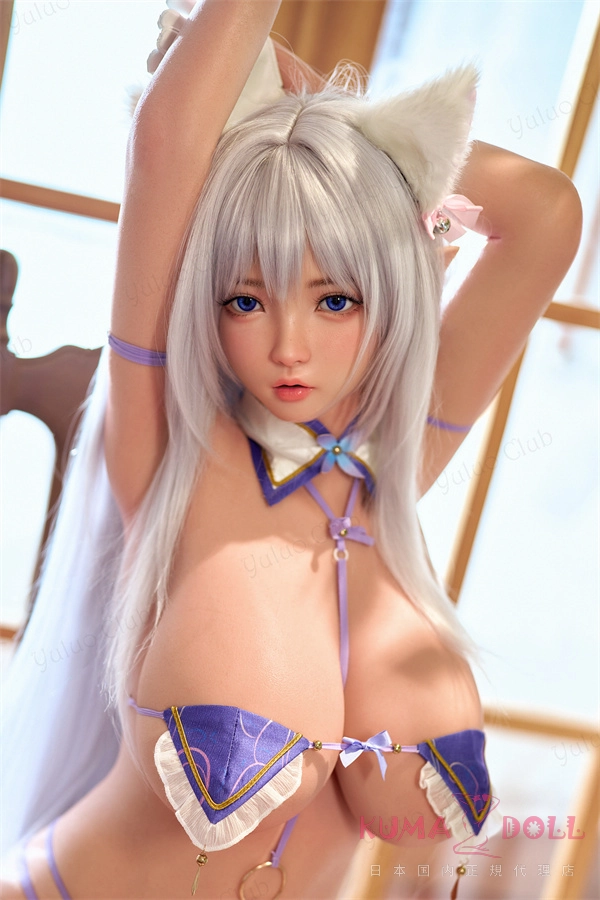 【Normaシリーズ】 Yuluoclub・御蘿社 158cm Iカップ 清灵ヘッド  爆乳の白髪美人ラブドール