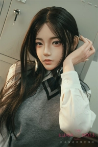 JK服を着てるかわいい学院風の等身大リアル ラブドール